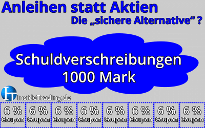 Anleihen statt Aktien – „sichere Alternative“
