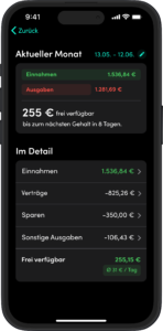 finanzguru app übersichtlich